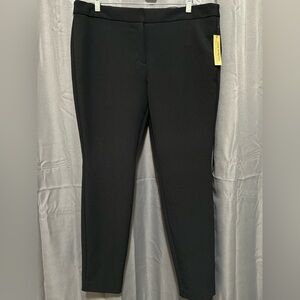 Black Slim Leg Luxe Stretch Pants